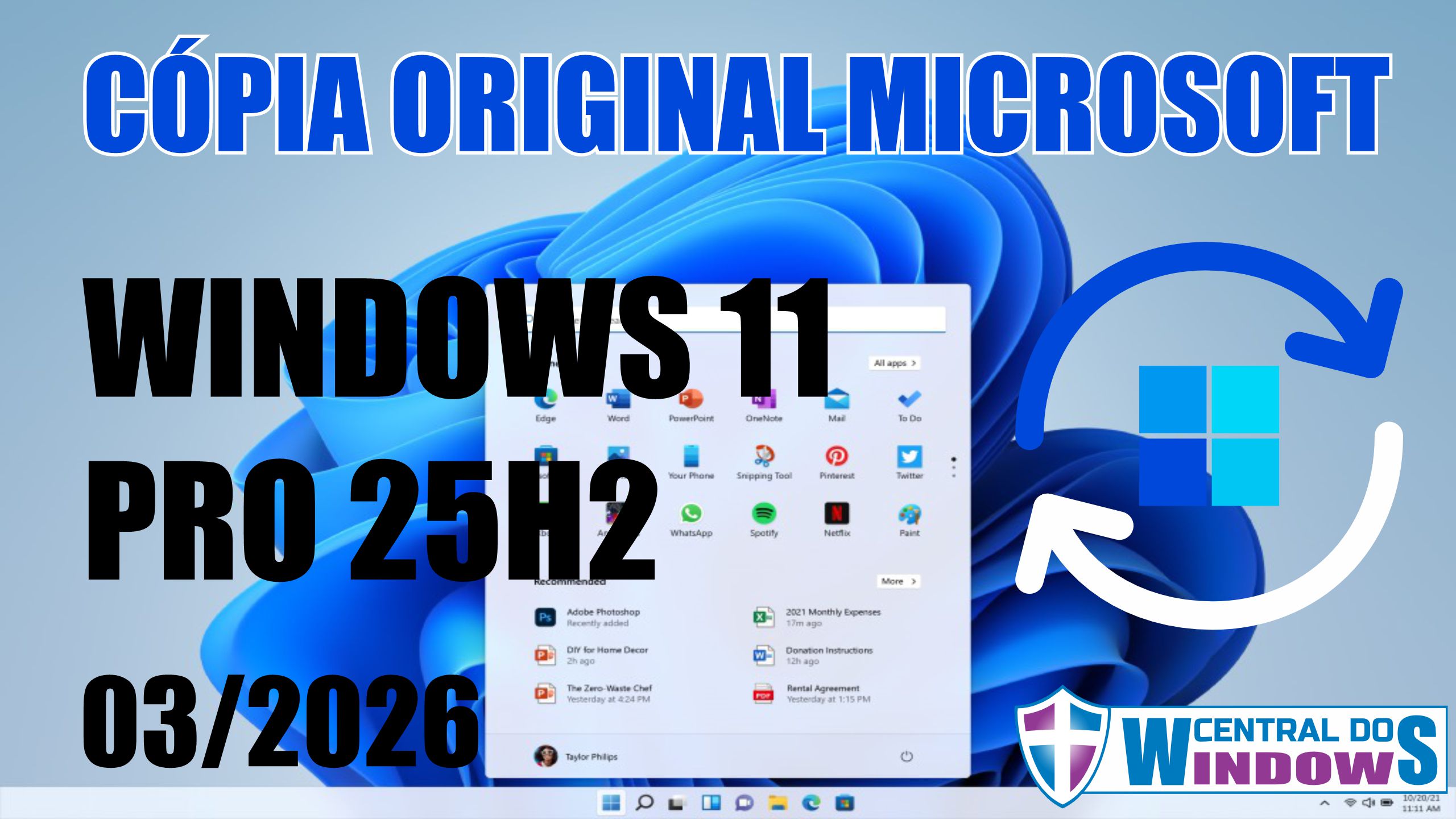 informações da .iso